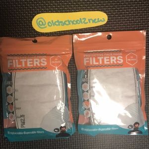 2packs of 10ct. mask Filters